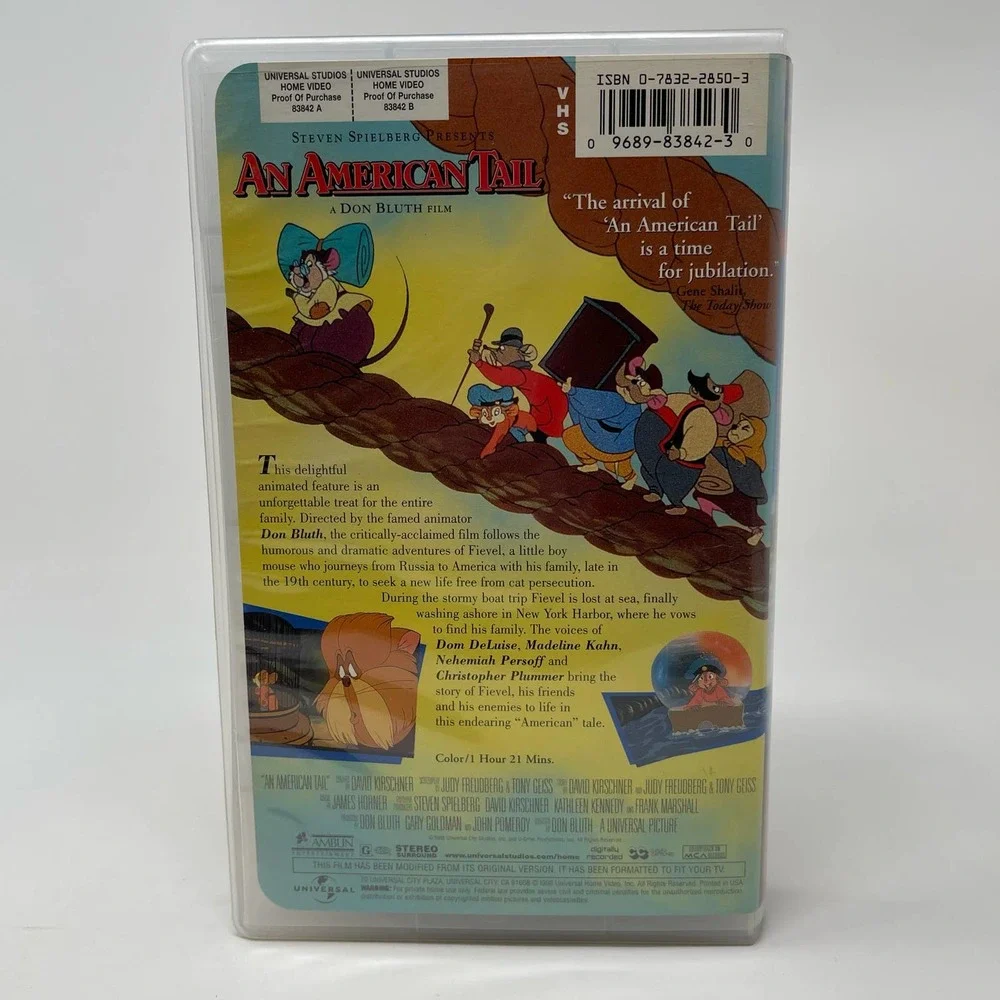 Disney | Media | Vhs Lot The Rescuers Mouse Detective American Tail ...